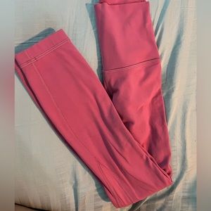 Lululemon Pink Align Leggings size 0 double lined